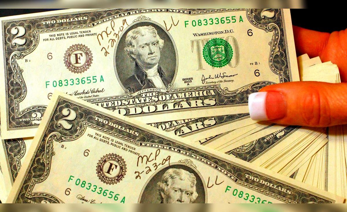 Los billetes de 2 dólares de 2017 que están valorizados en US$2.400 ...