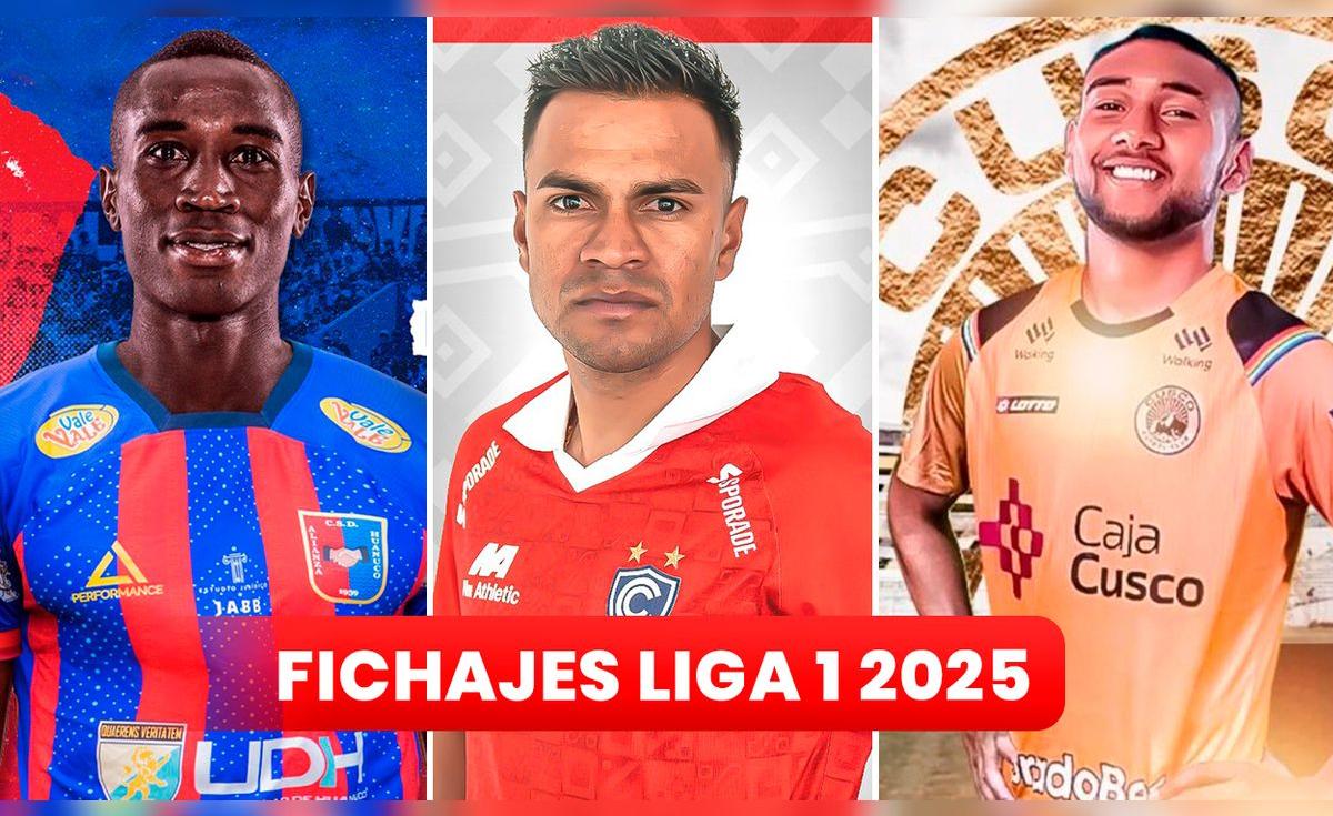 Fichajes Liga 1 2025 EN VIVO: altas y bajas confirmadas de todos los ...