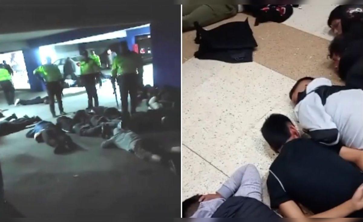 Policía frustra a balazos toma de centro comercial en Cercado de Lima ...
