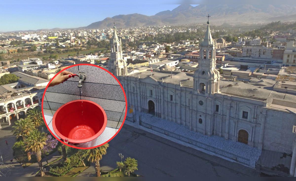 Corte de agua masivo por 12 horas en Arequipa HOY, 5 de enero, según ...
