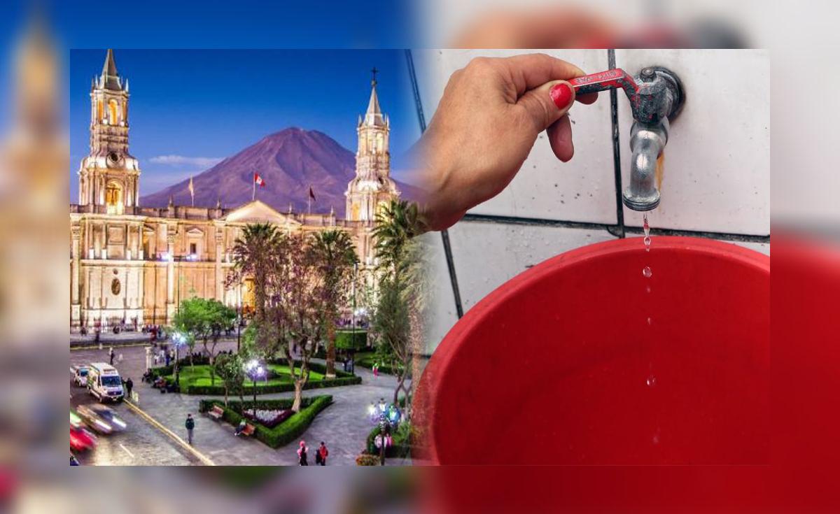 Sedapar confirma corte de agua masivo en Arequipa del 11 al 12 de enero ...