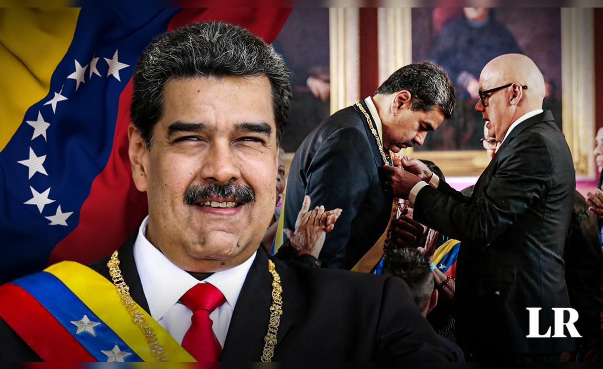 Nicolás Maduro jura tercer mandato en Venezuela y será presidente hasta ...