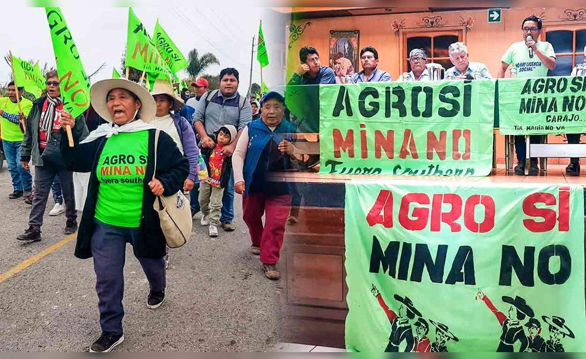 Pobladores del Valle de Tambo anuncian paro indefinido contra Tía María ...