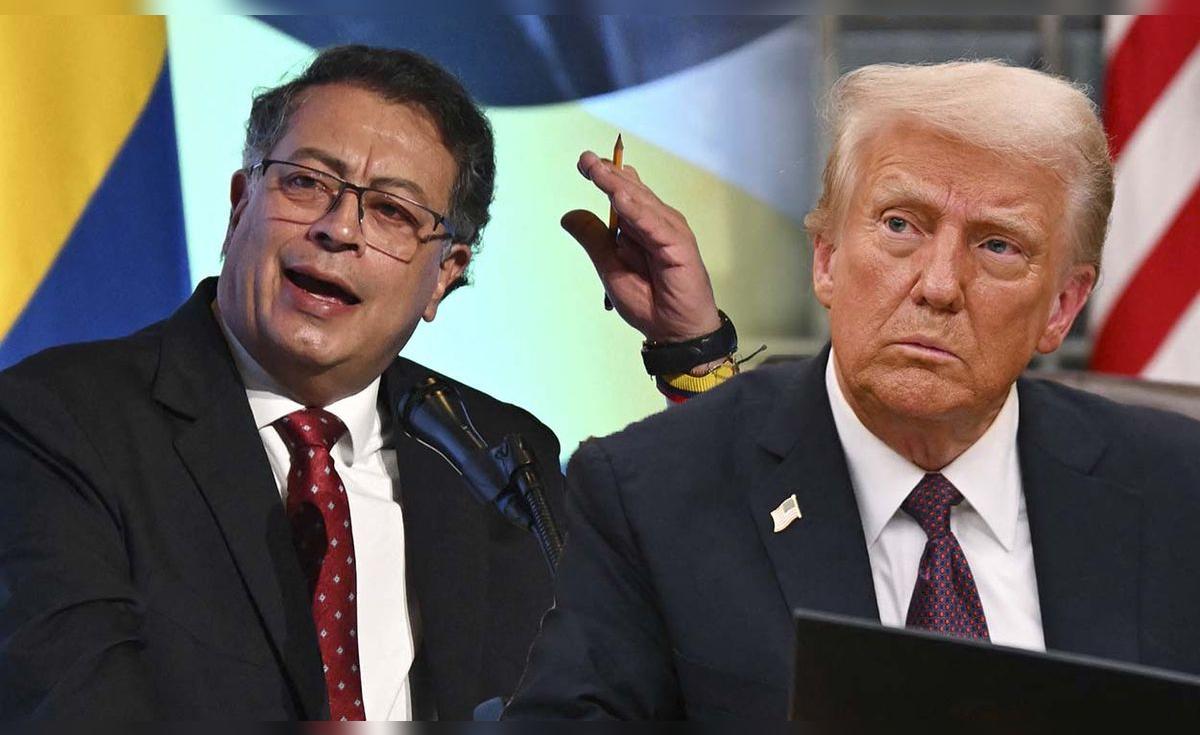 Petro responde a sanciones de Trump con aranceles del 25% contra ...