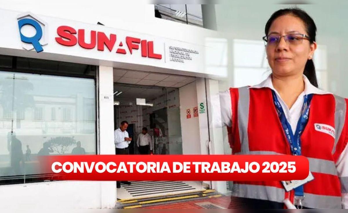Sunafil abre convocatoria de trabajo para personas con secundaria ...