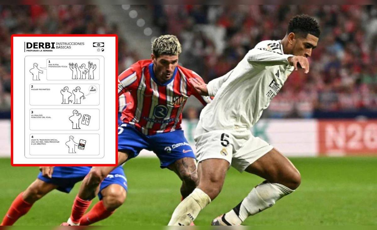 Atlético Madrid 'calienta' el derbi ante el Real Madrid con sugerentes ...