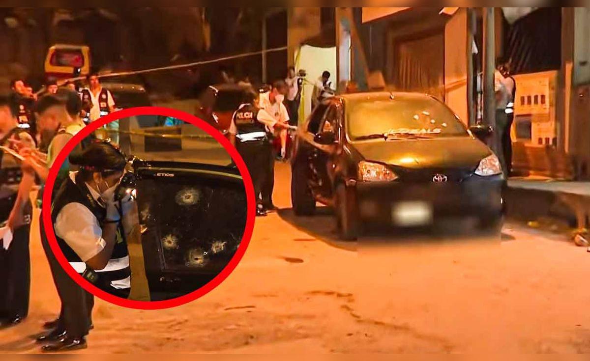 Sicarios acribillan de 40 balazos a 2 ocupantes de un vehículo en San ...