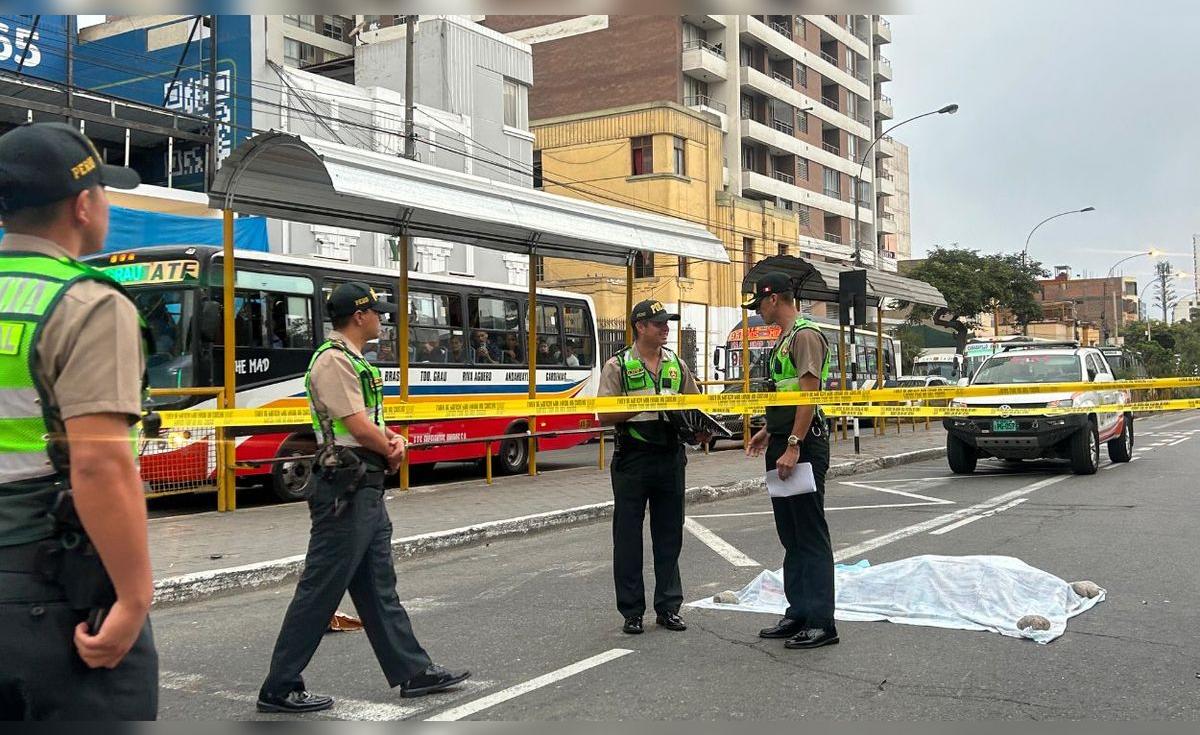 Mujer muere tras ser atropellada por bus en Breña cuando cruzaba la ...
