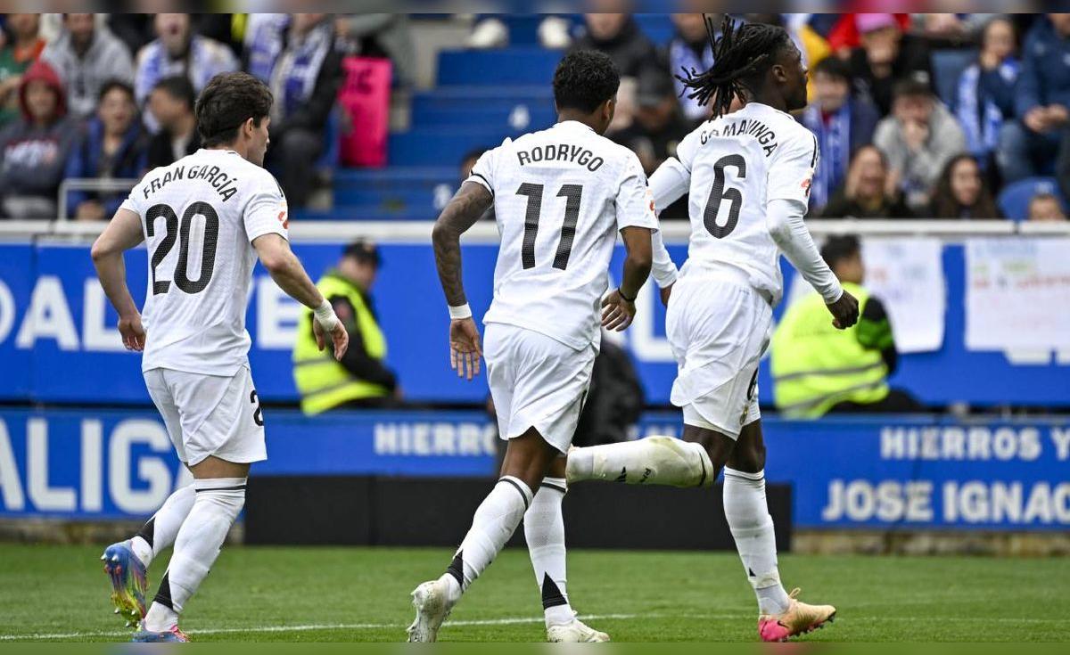 Resultado Real Madrid vs Alavés por LaLiga de España | Mbappé expulsión ...