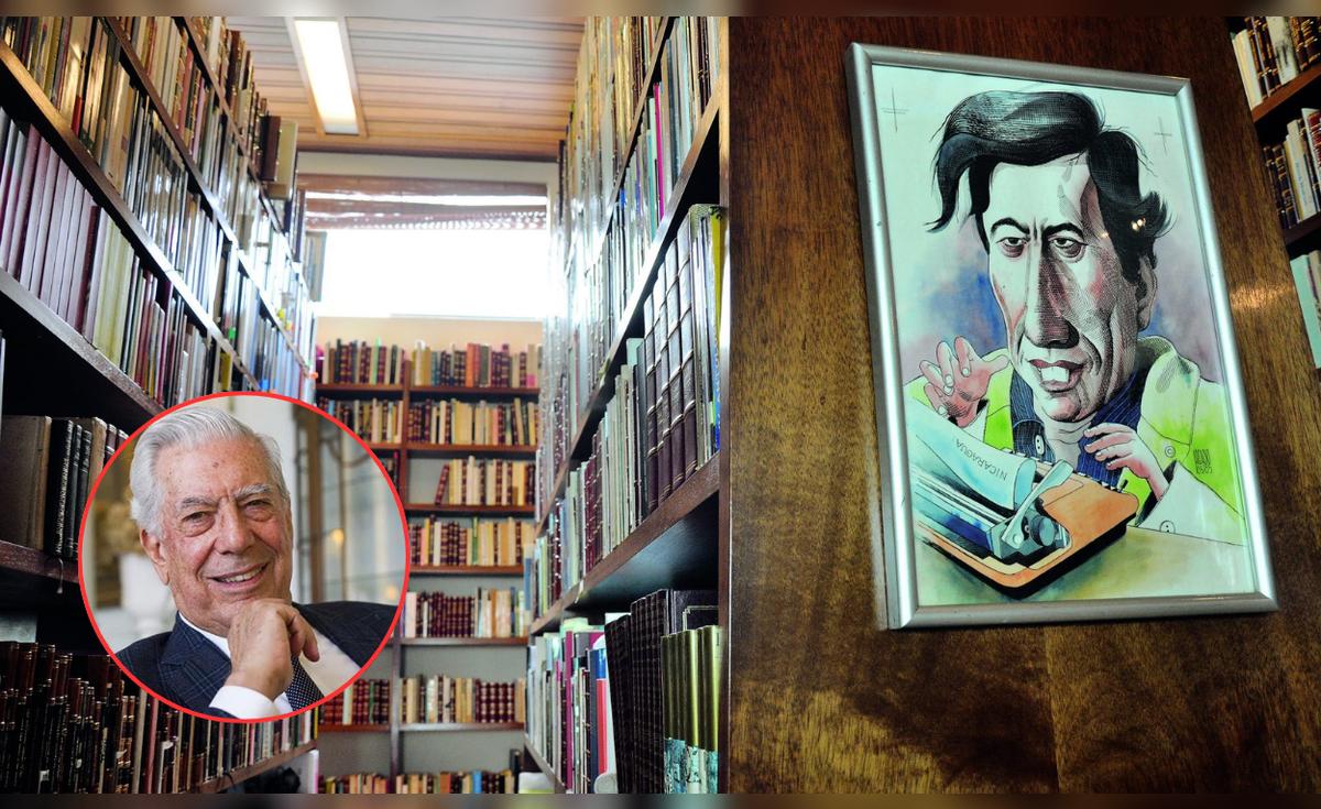 Así es la biblioteca principal de Mario Vargas Llosa en Barranco ...