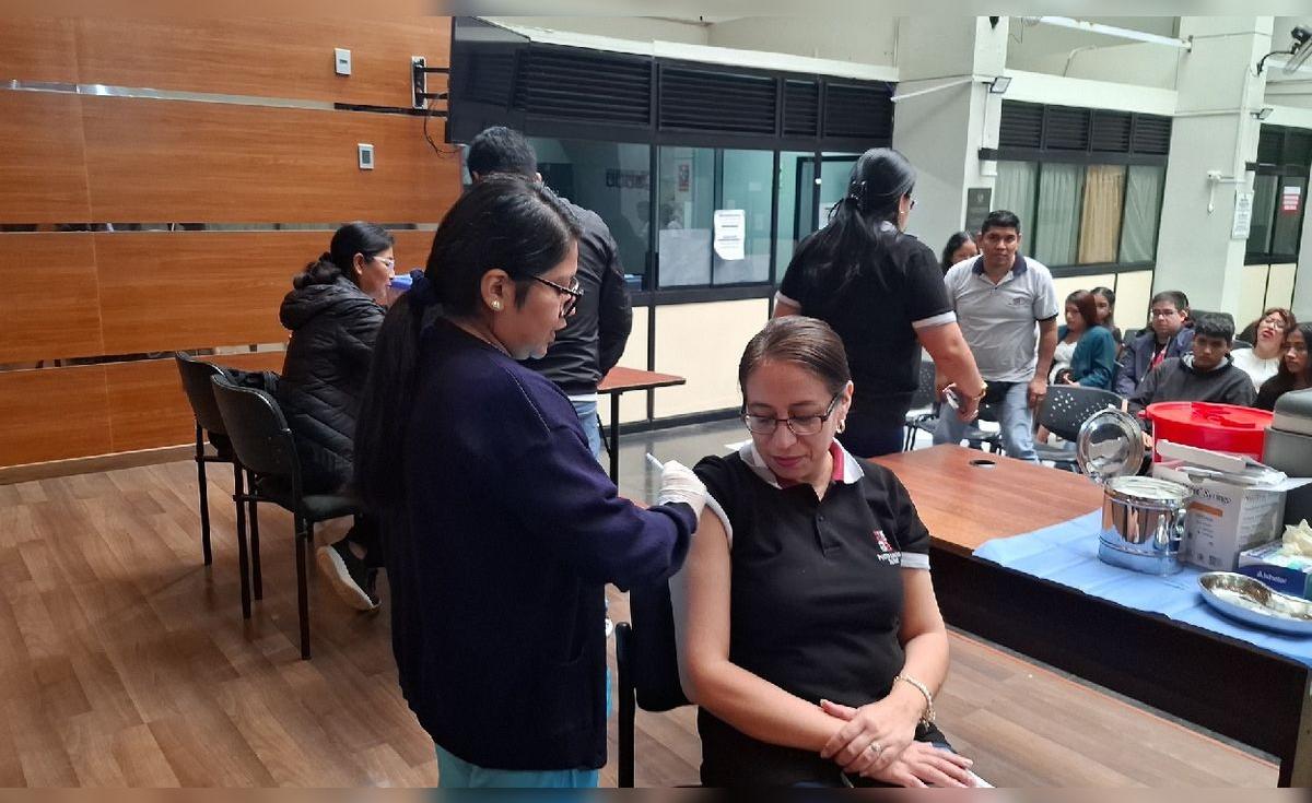 Campaña de vacunación en la Corte de Justicia de Piura beneficia a ...
