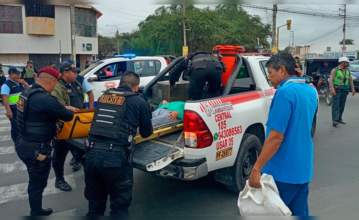 Sujeto atropella y deja grave a adulta mayor cuando huía de la Policía ...