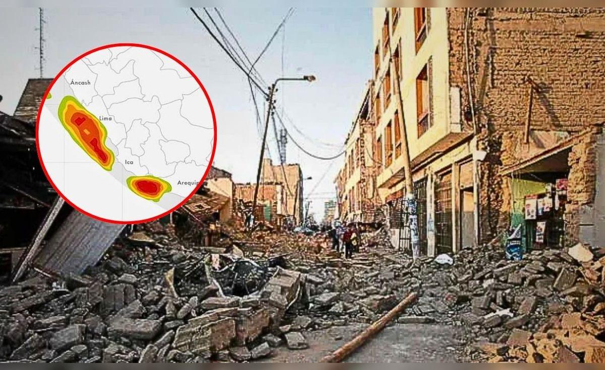 ¿Dónde comenzaría el terremoto de magnitud 8,8 en la costa central del ...