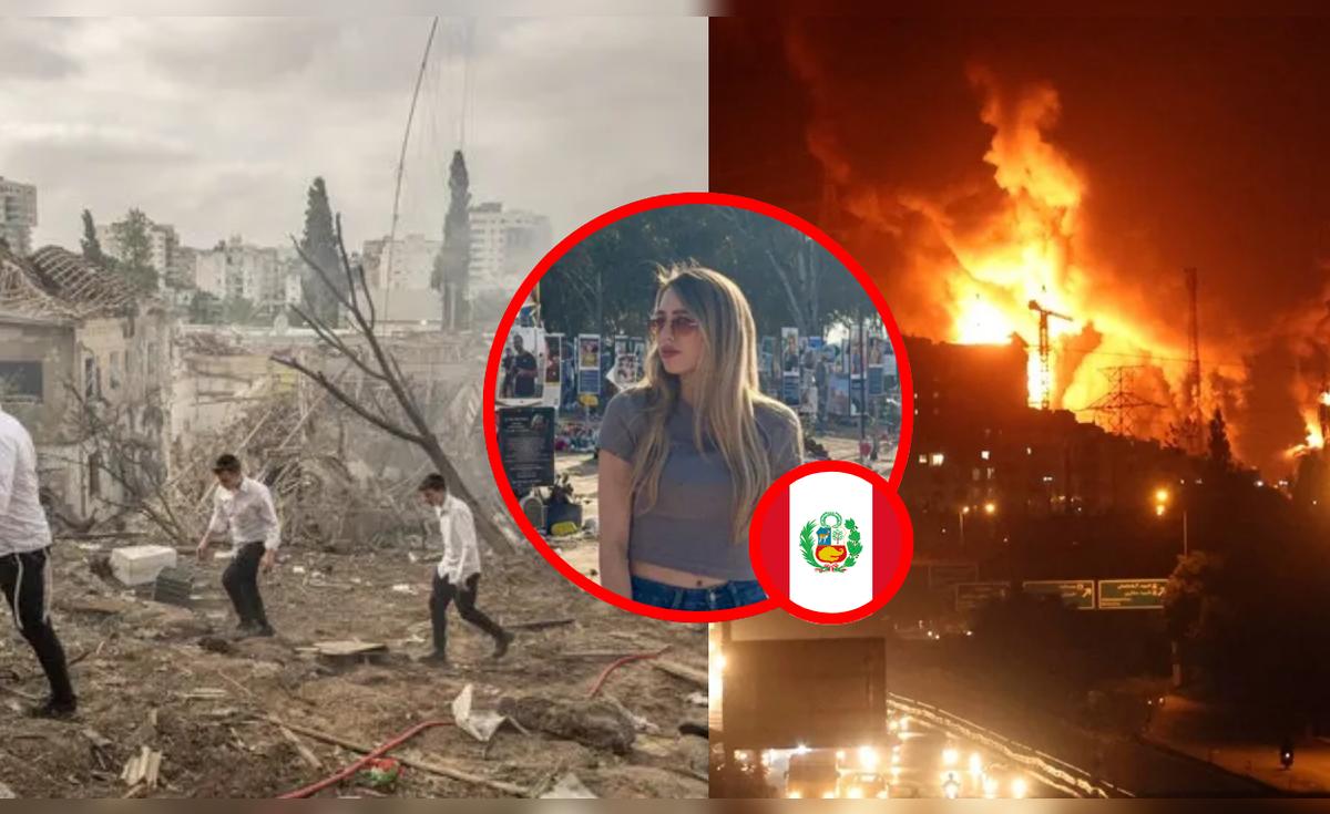 Peruana en Tel Aviv revela cómo vive el conflicto tras el bombardeo de ...