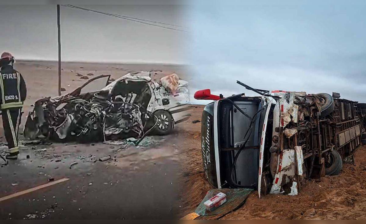 Choque en Panamericana Sur deja 1 muerto y 15 heridos: revisa la lista ...