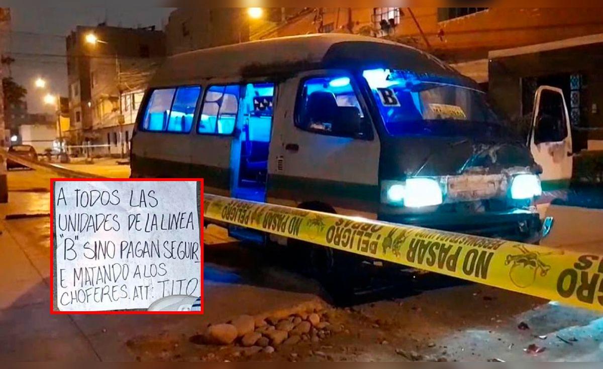 Asesinan a balazos a chofer de combi con pasajeros a bordo en SMP y ...