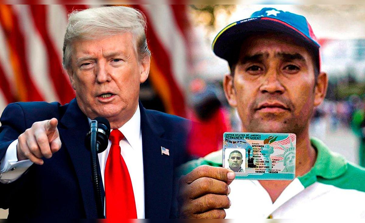 Gobierno de Trump impone restricciones a inmigrantes con Green Card ...
