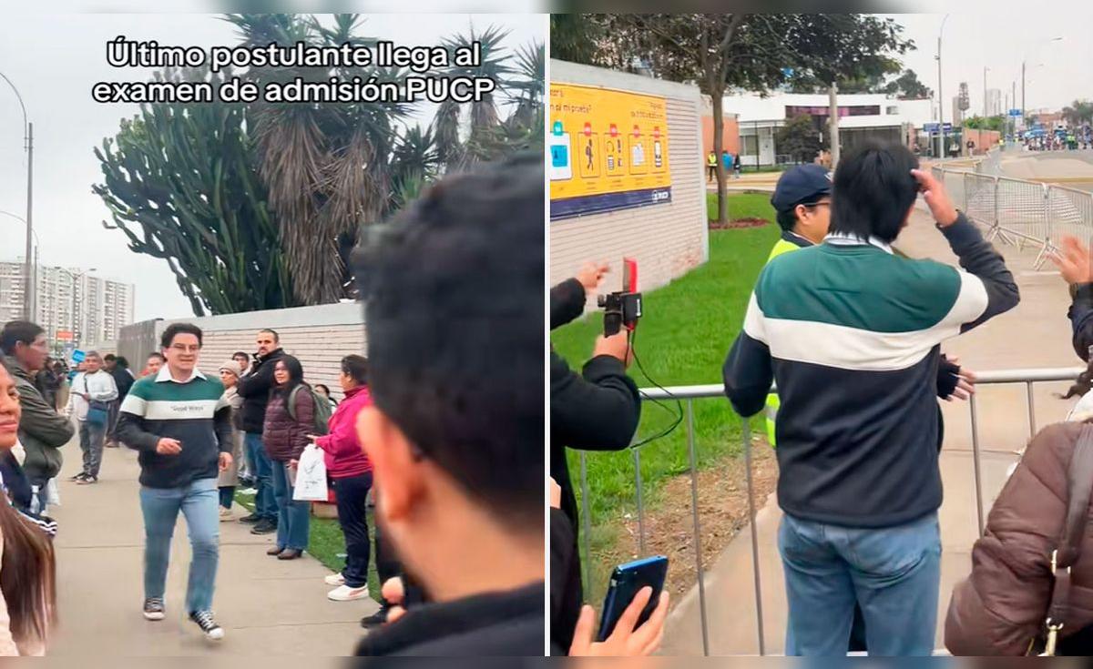 Postulante llega tarde a examen de admisión de la Pontificia ...