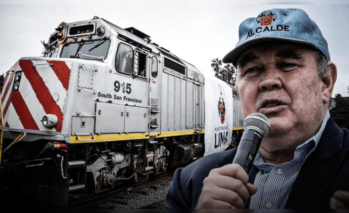 MTC convoca a Rafael López Aliaga a reunión por tren Lima-Chosica pese ...