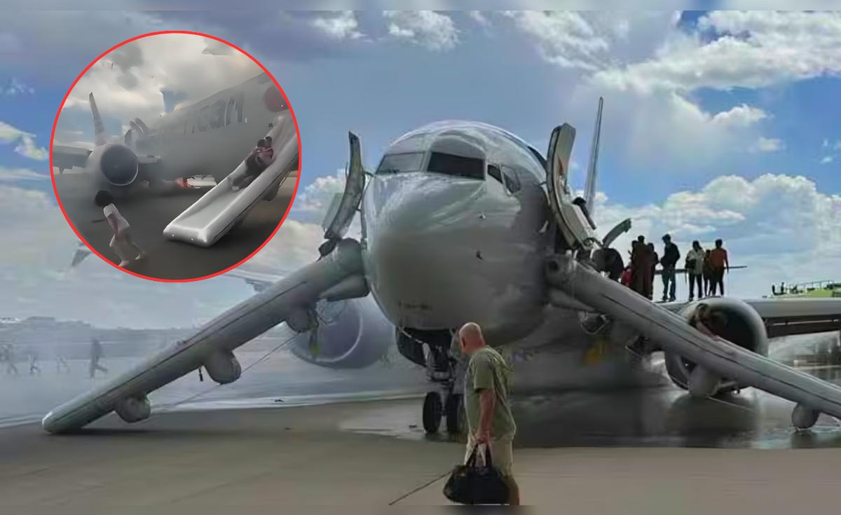 Avión de American Airlines con destino a Miami se incendia: evacúan de ...