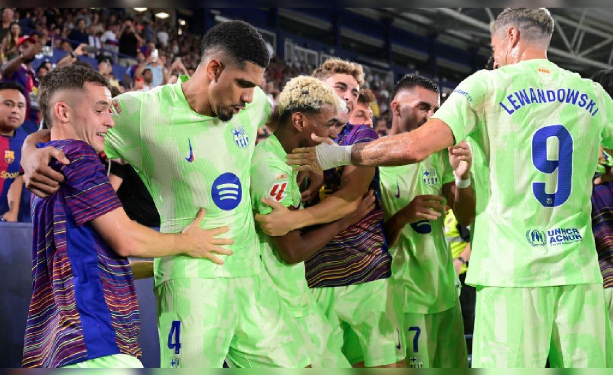 El FC Barcelona sumó su segundo triunfo consecutivo y es líder en ...
