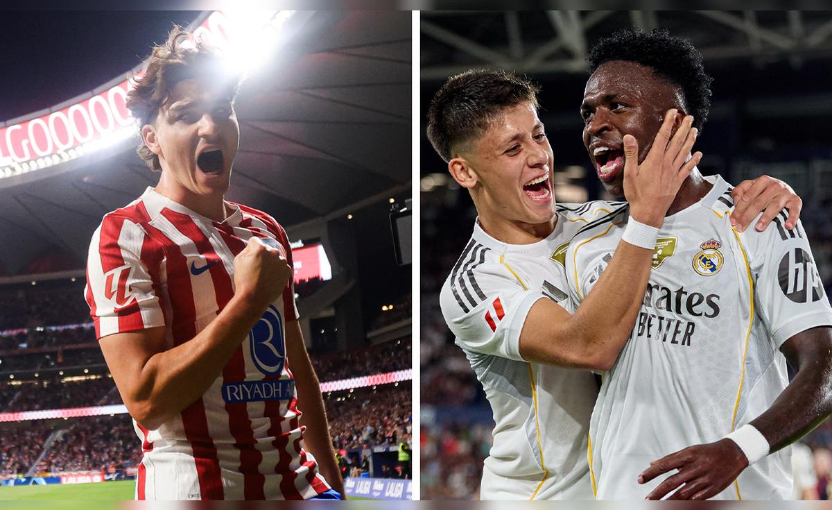 Alineaciones Real Madrid versus Atlético Madrid por la fecha 7 de ...