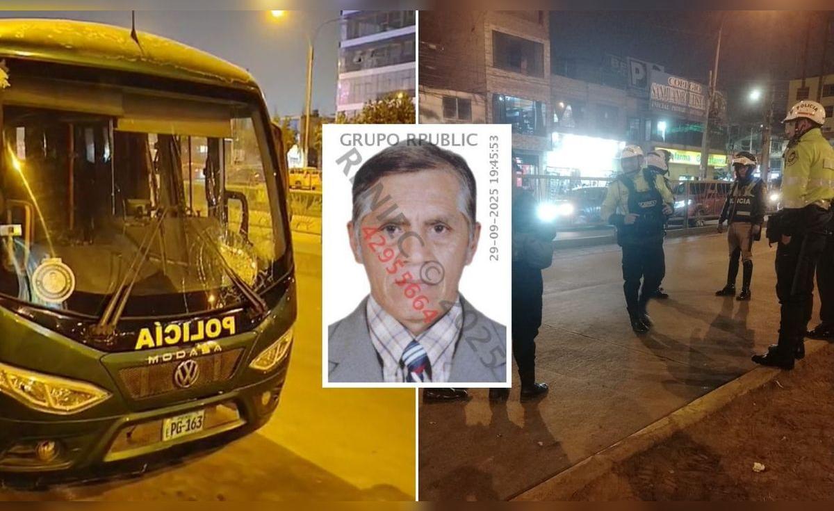 Bus de la PNP atropella a adulto mayor en vía – El reportero andino