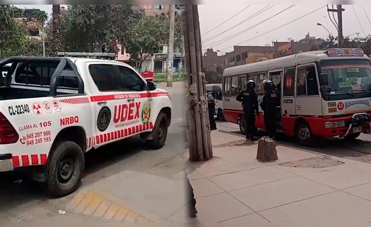 Delincuentes dejan réplica de granada y – El reportero andino