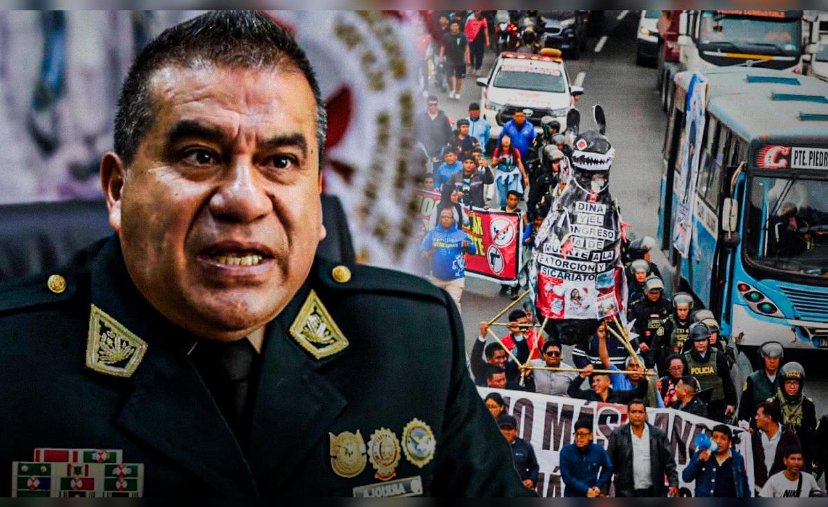Comandante General de la PNP, Óscar Arriola, – El reportero andino