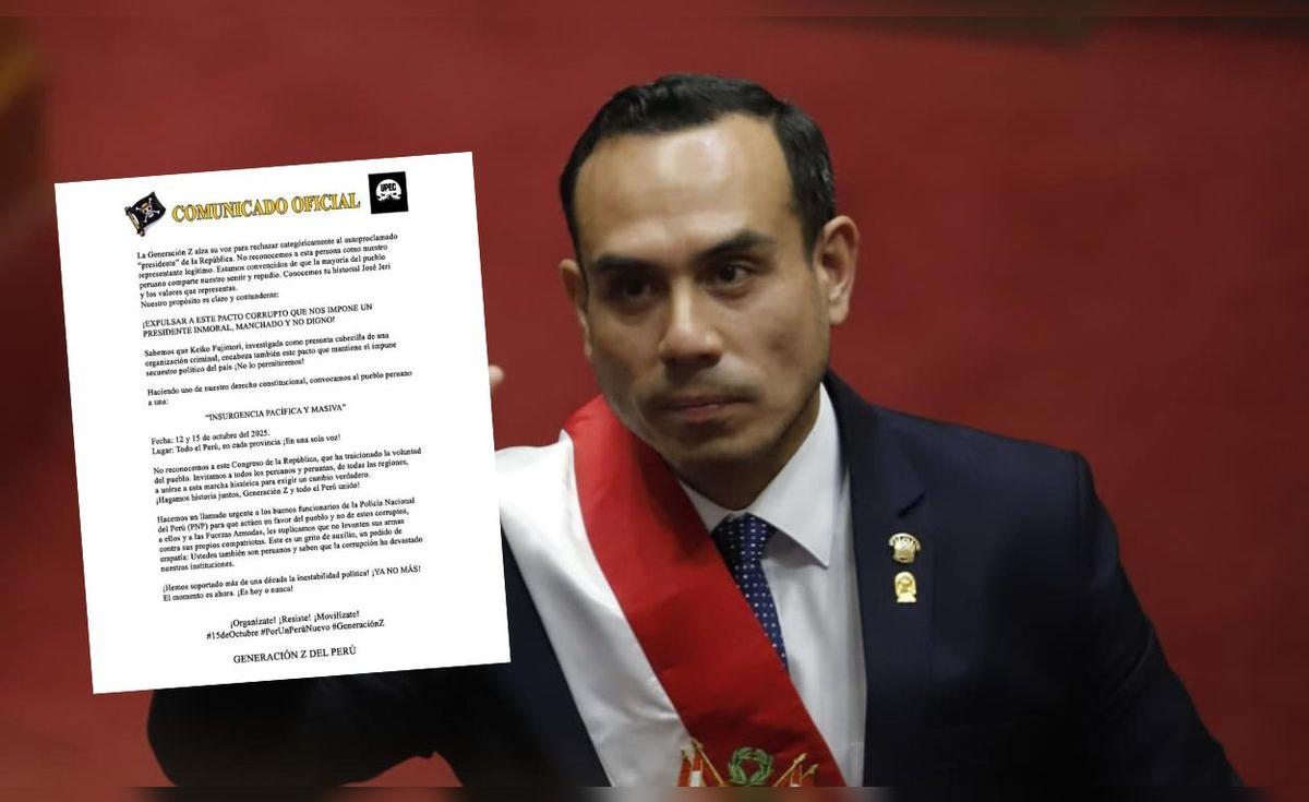 Generación Z anuncia manifestación contra – El reportero andino
