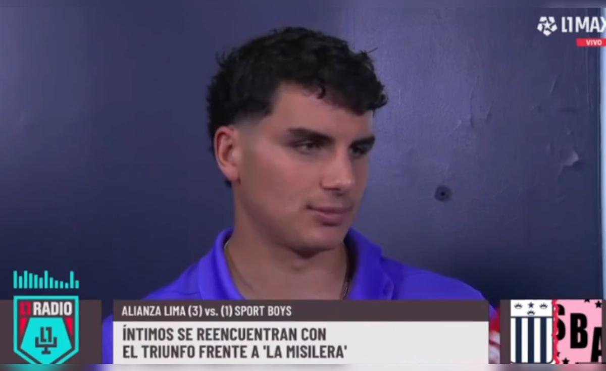 Matías Succar sueña con quedarse en Alianza Lima para el 2026: "Todavía no he podido demostrar mi máximo"