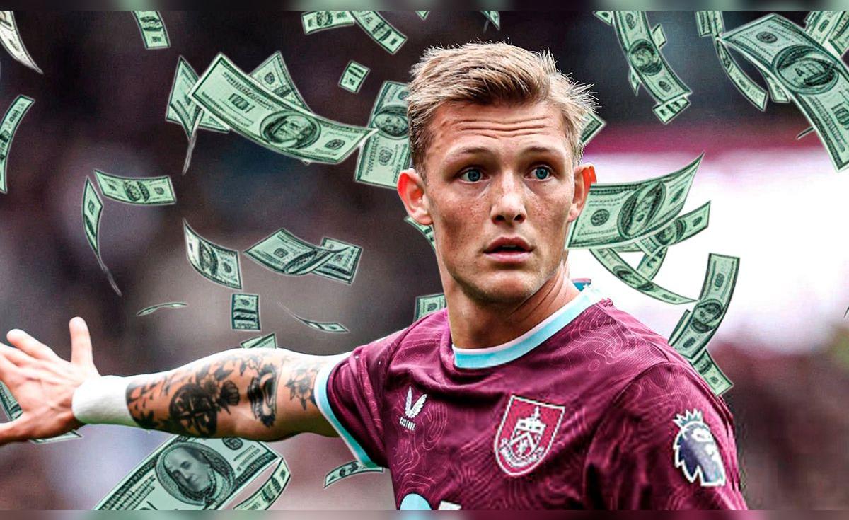 Oliver Sonne se convirtió en el futbolista peruano más caro del mundo: el millonario valor que alcanzó pese a no jugar con Burnley