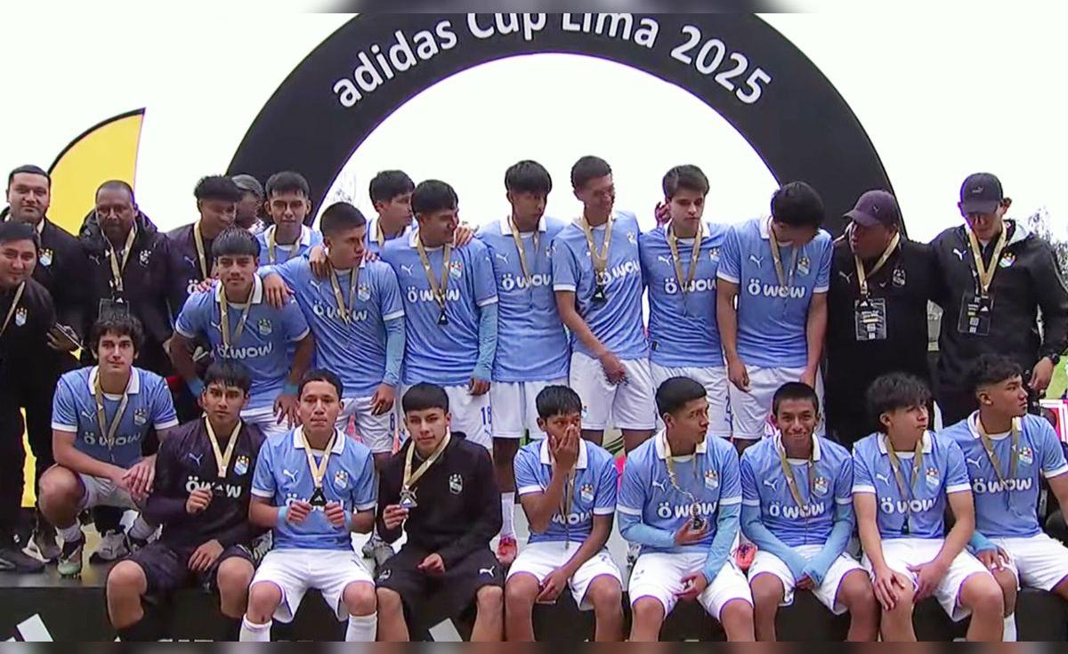 Sporting Cristal se proclamó campeón de la Adidas Cup Lima 2025 sub 16: venció 1-0 a Rosario Central en la final