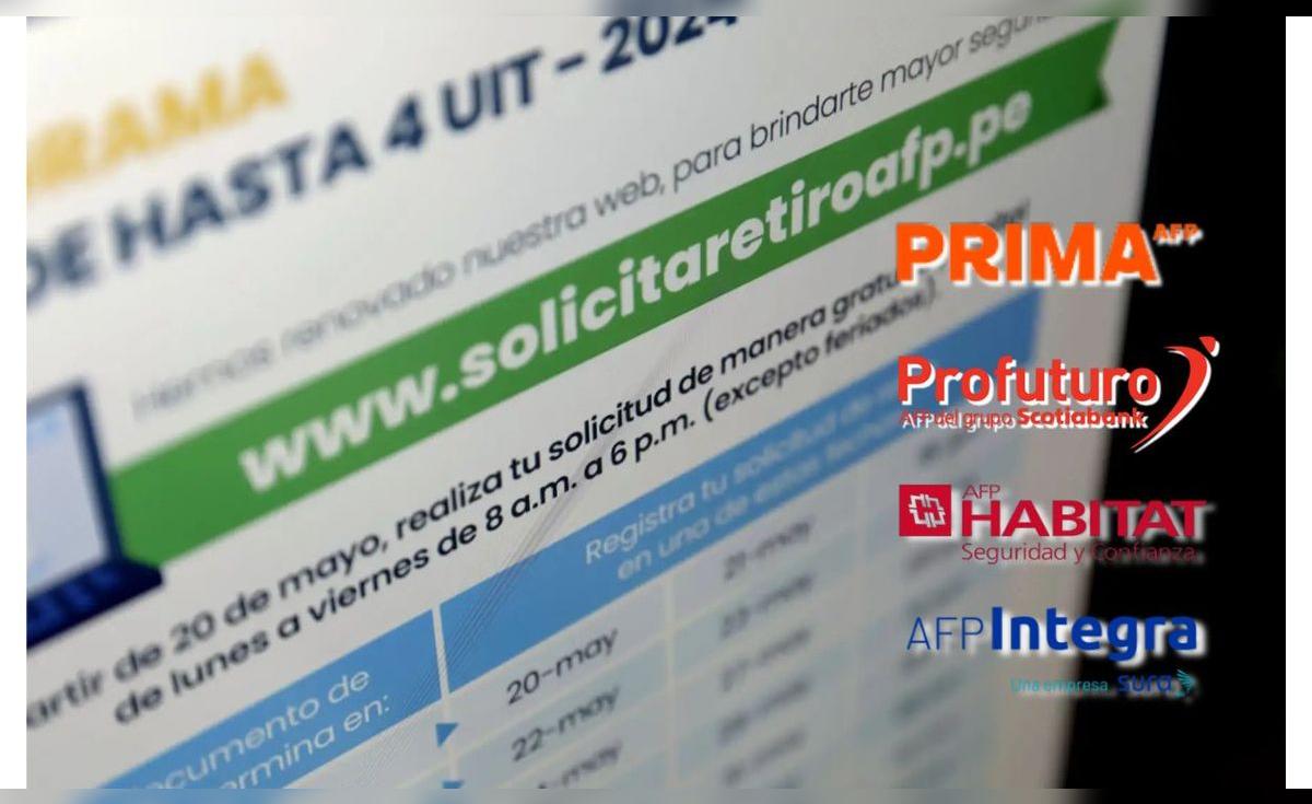 Retiro 4 UIT: AFP habilitan enlaces y el Perú se lanza a vaciar alcancías digitales