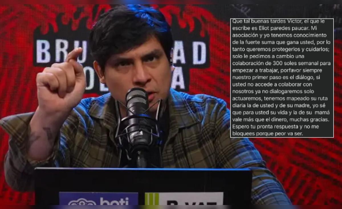 Víctor Caballero ‘Curwen’ denuncia ser – El reportero andino