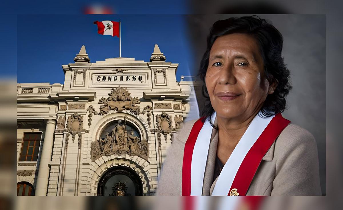 Congresista Lucinda Vásquez será investigada por la comisión de Ética tras ser captada cuando su asesor le corta las uñas