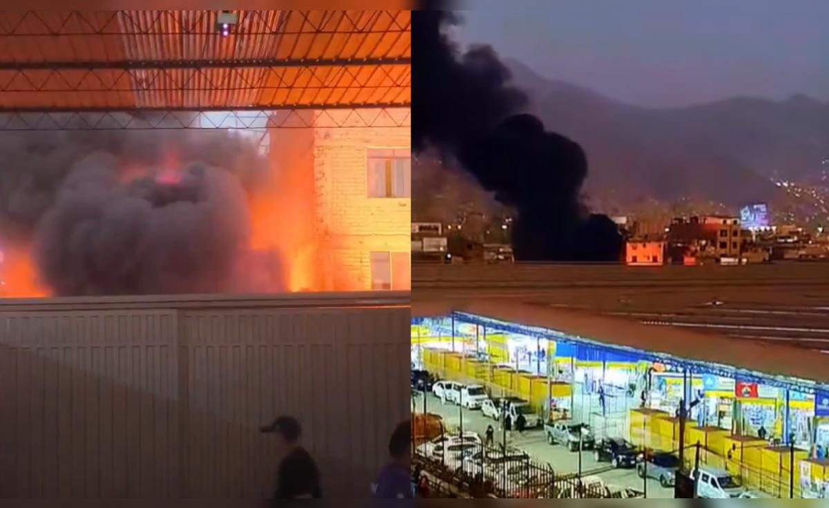 Reportan incendio de gran magnitud a pocos – El reportero andino