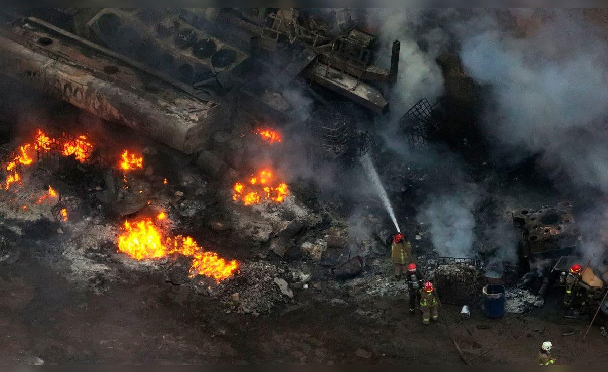 Devastador incendio arrasa con fábricas de – El reportero andino