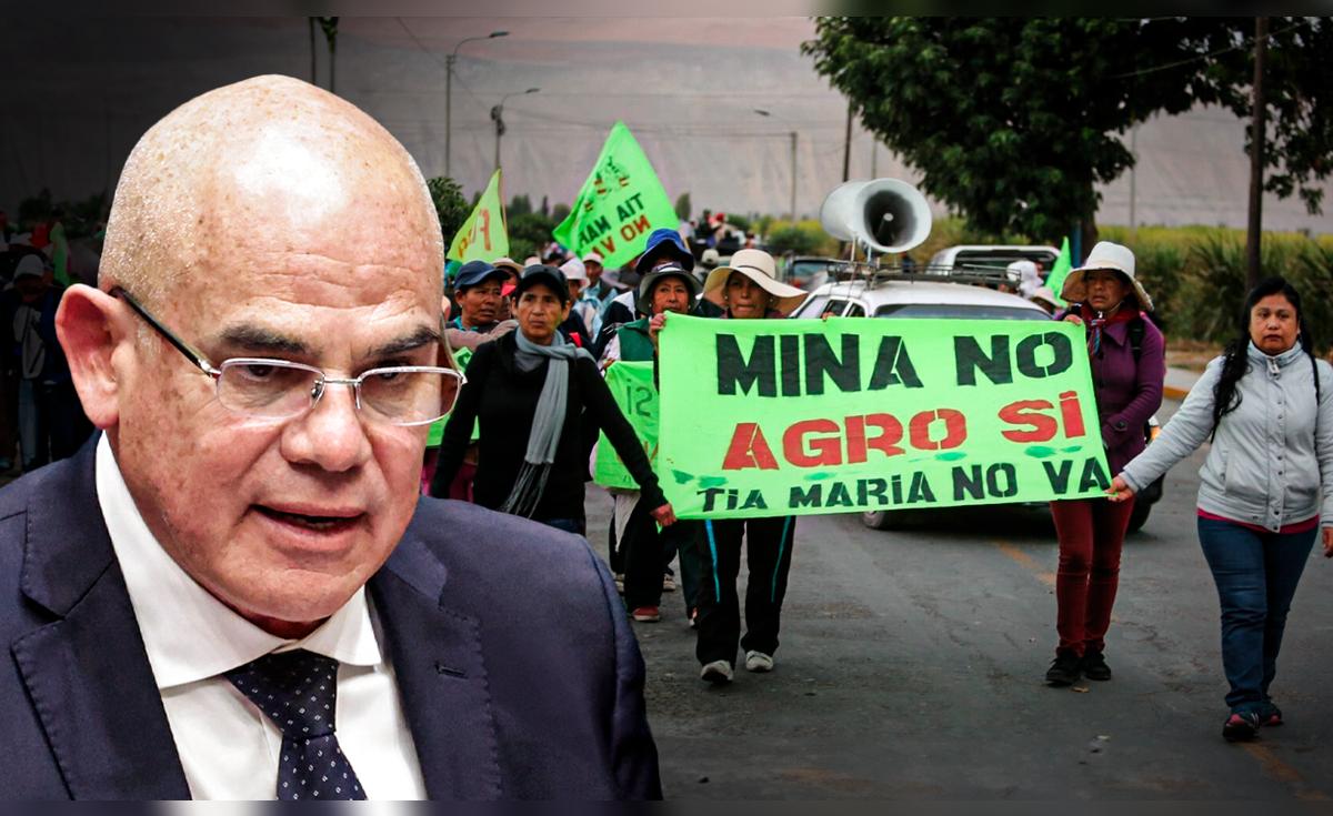 Tía María: titular de PCM afirma que no se – El reportero andino