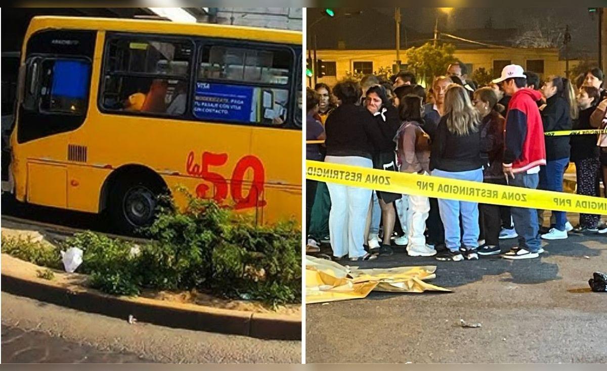Bus de la 50 arrolla a adulto mayor de 89 – El reportero andino
