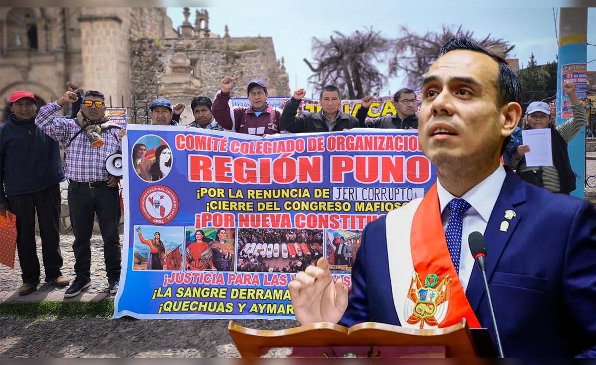 José Jerí no será recibido en Puno: – El reportero andino