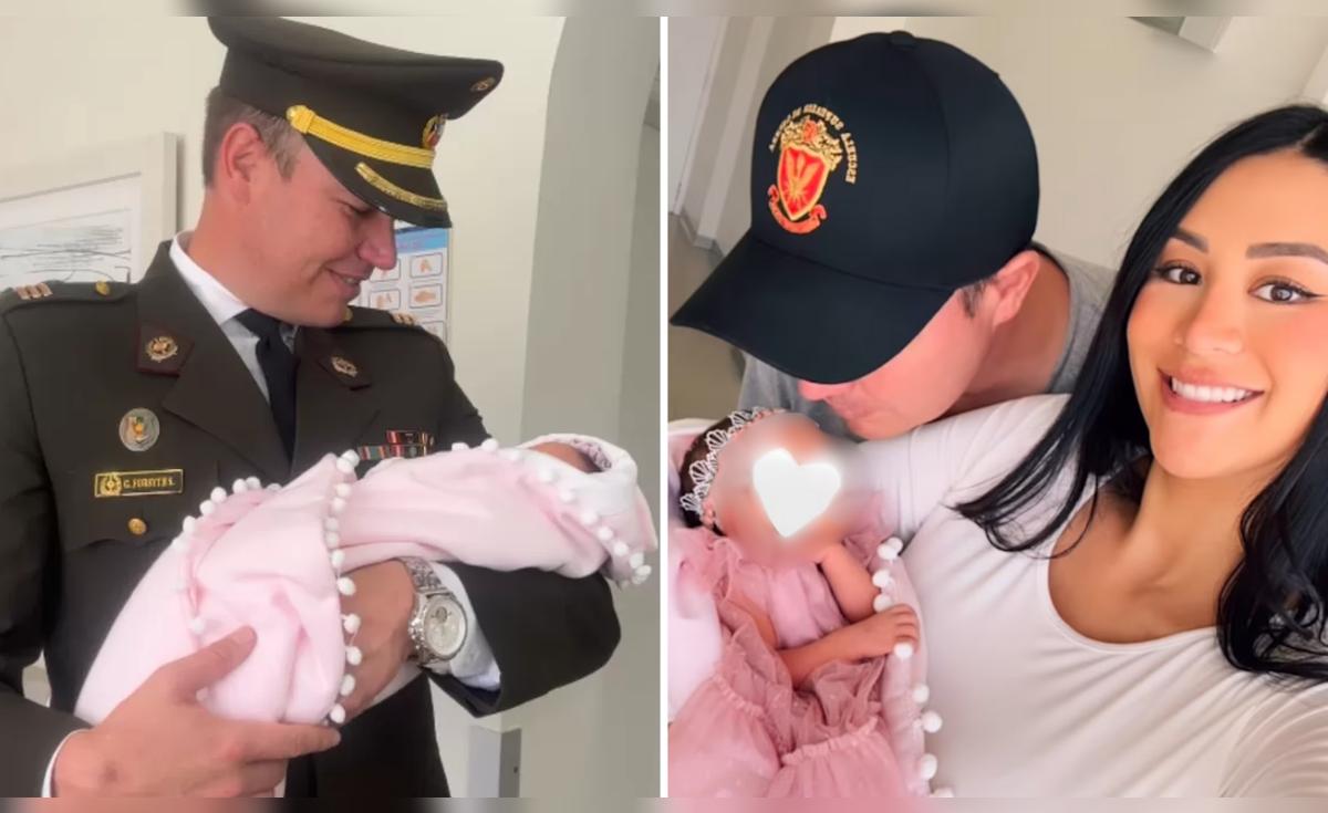 George Forsyth presenta a su hija recién nacida y conmueve con emotivo ...