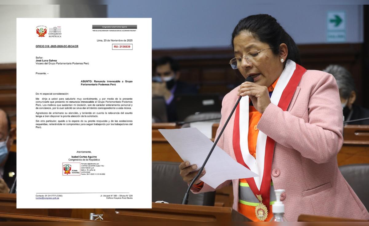 Renuncia irrevocable presentada ante José Luna desata farsa política y pico de dramatismo