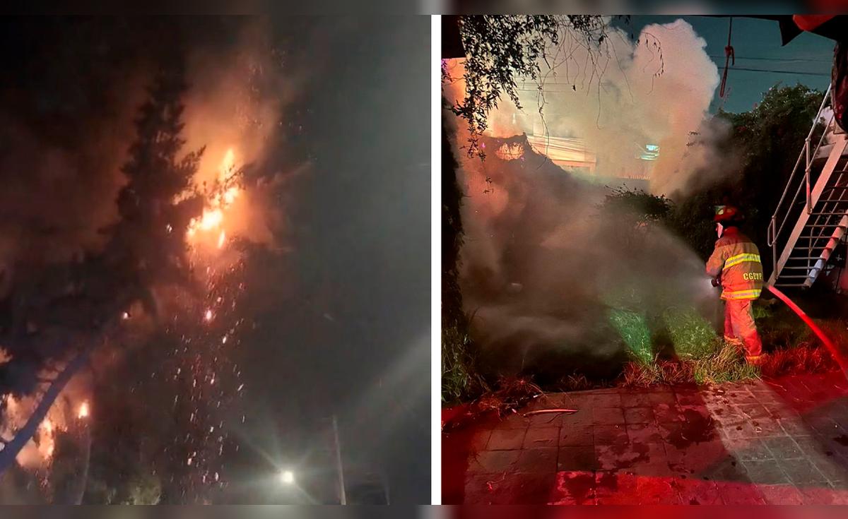 Arequipa registra 9 incendios durante celebraciones de Año Nuevo