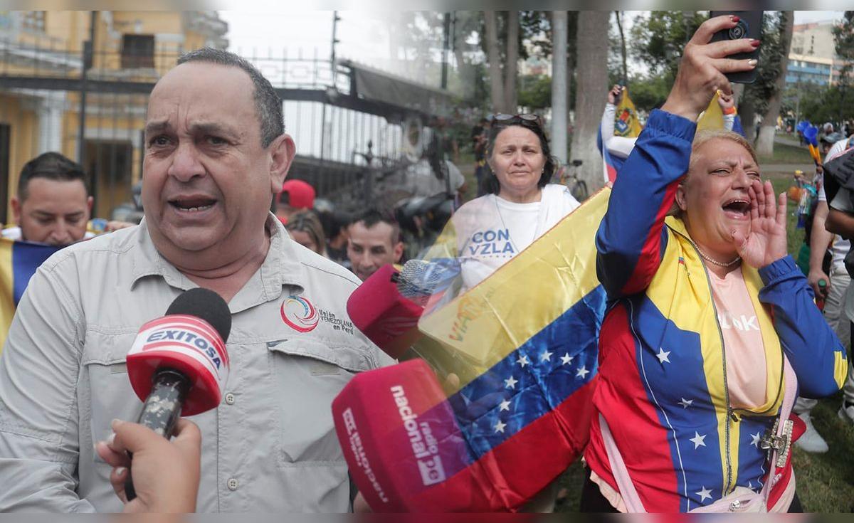 Venezolanos en Perú celebran la captura de Nicolás Maduro: "Es el fin ...