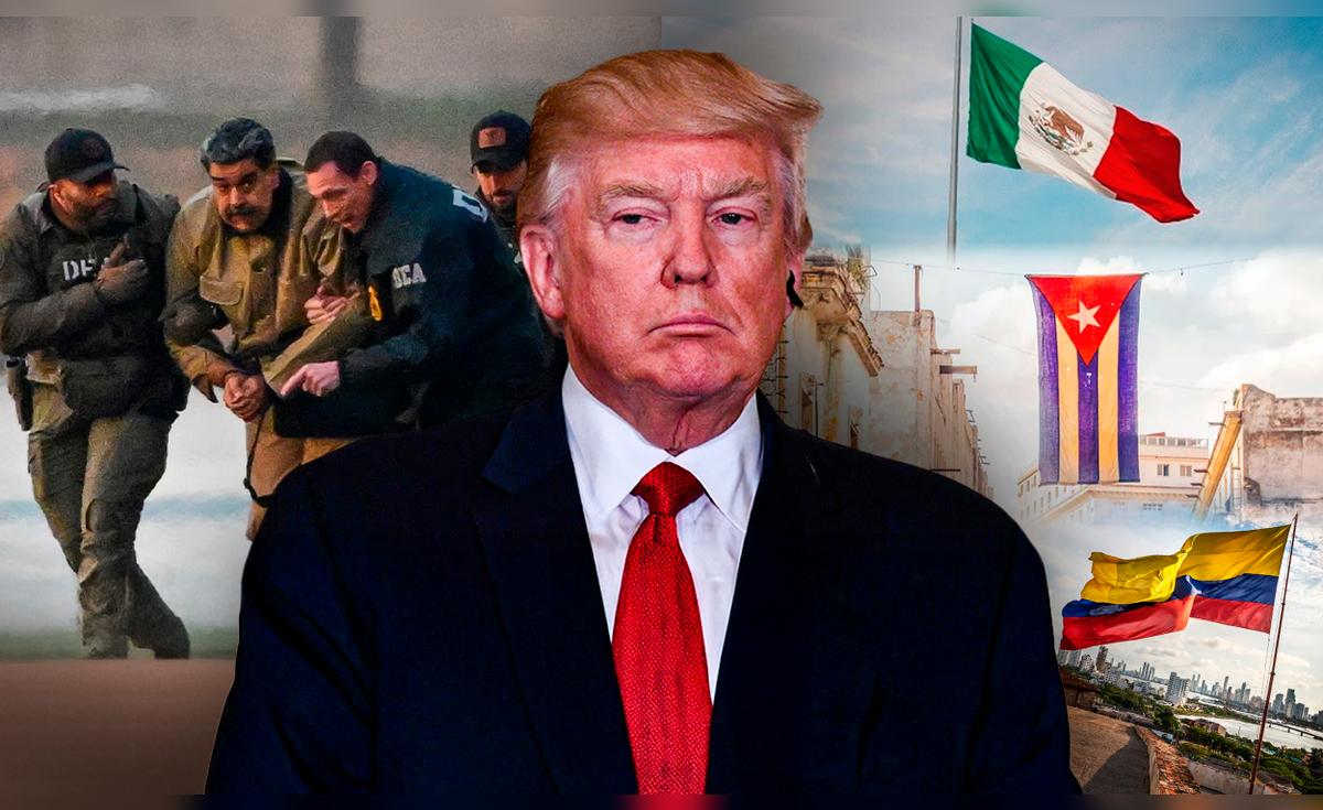 &iquest;Por qu&eacute; Donald Trump amenaz&oacute; a Colombia, Cuba y M&eacute;xico tras la captura de Nicol&aacute;s Maduro?