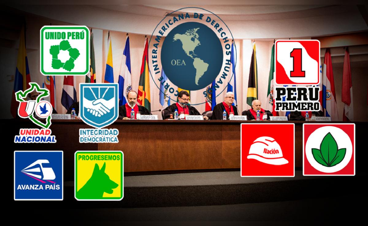 Cinco partidos prometen revisi&oacute;n y salida de Corte IDH y otros tres defienden permanencia en planes de gobierno