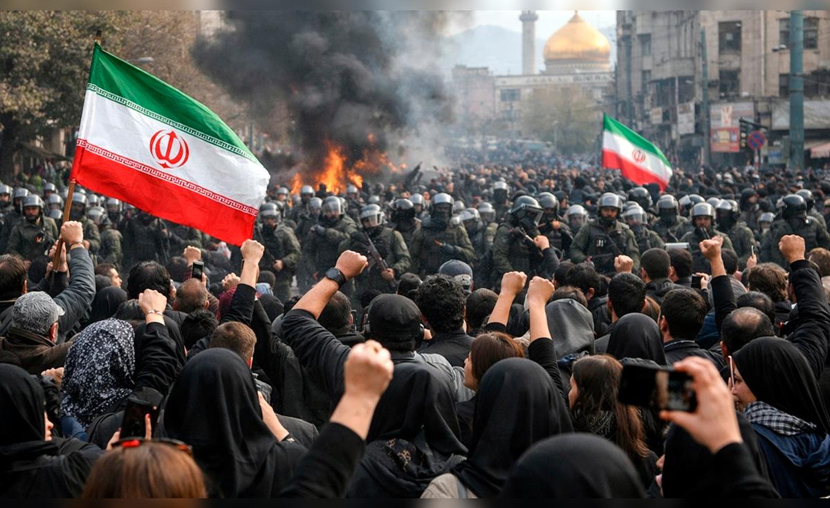 Irán enfrenta violentas protestas que dejan al menos 192 muertos, según ONG