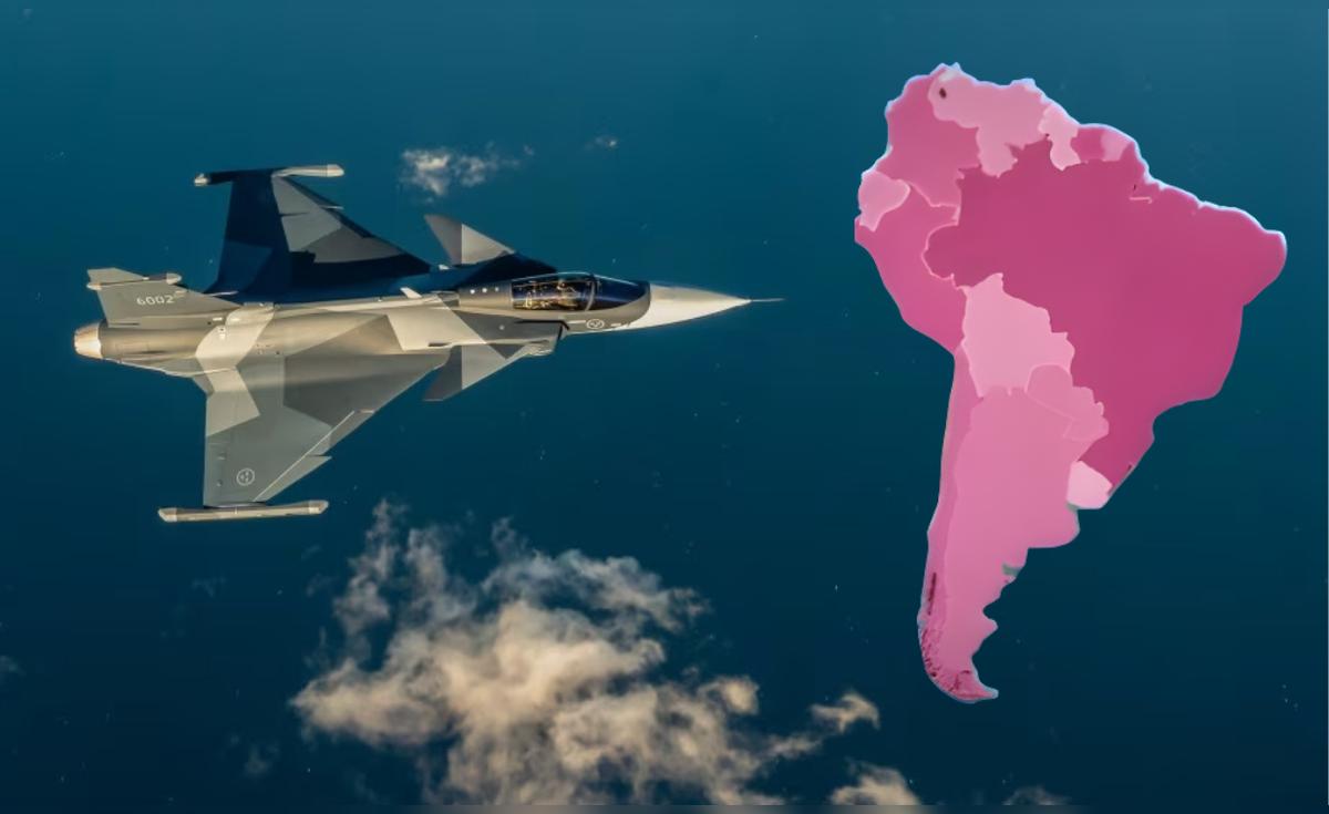 South American Nation Boosts Air Force with Modern Gripen Fighter Jets