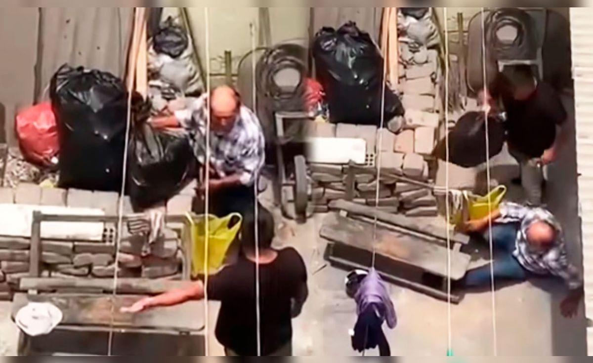 Hombre golpea a su padre adulto mayor en Ate y vecina graba la agresión ...